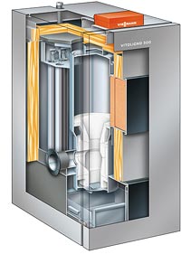 Pellet Kessel von Viessmann